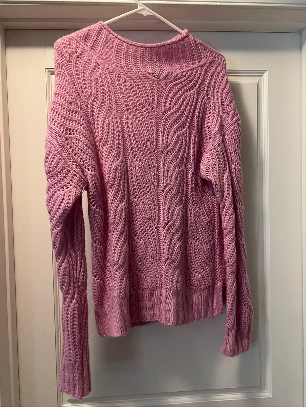 J. Crew Oversized Pink Sweater